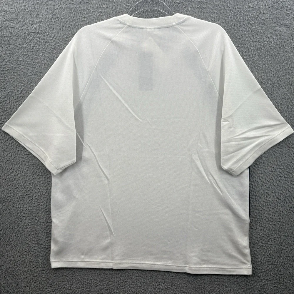 Adidas Skateboarding Shirt Mens XL White FS+Jersey Box Cut Boxy Tee Skater Skate